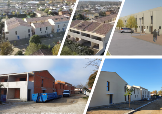 8 logements collectif et 15 villas, Mallemort