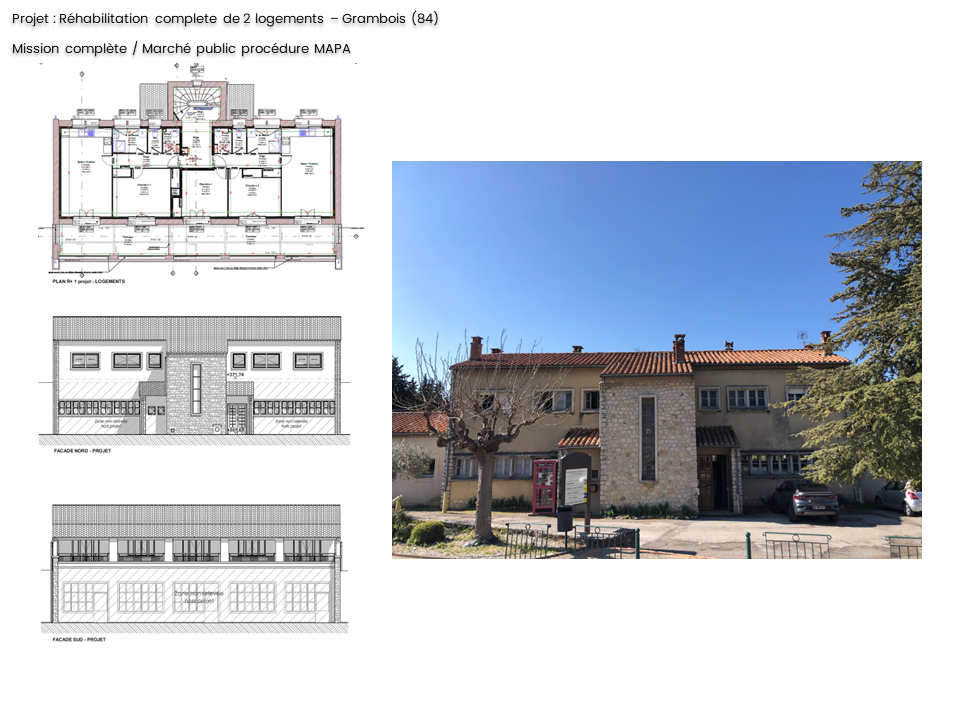 Réhabilitation de 2 logements